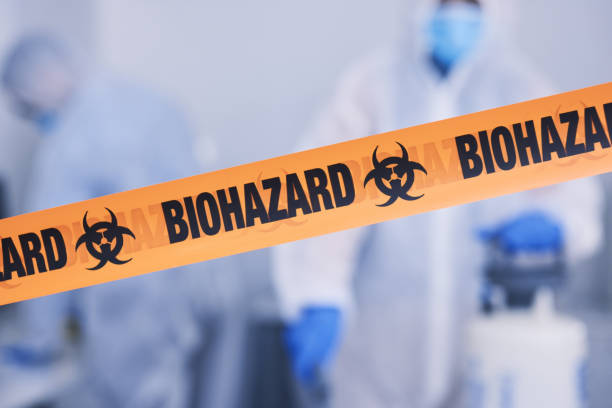 Professional Blood Cleanup technician working in West Barnstable, MA